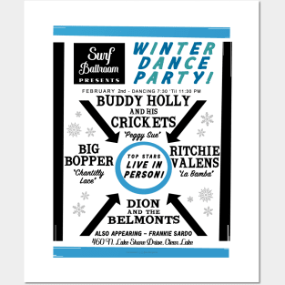Buddy Holly Clear Lake Posters and Art